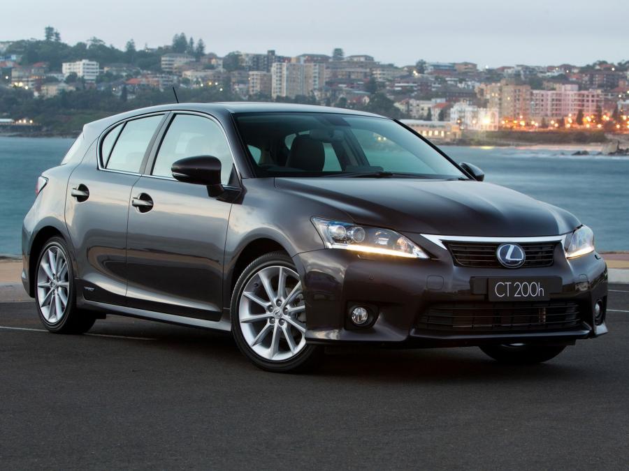  Lexus CT200h F-Sport 2011 года  (AU) (фото 9 из 16)